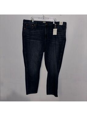 J. Crew Dark Indigo Straight Leg Jeans
